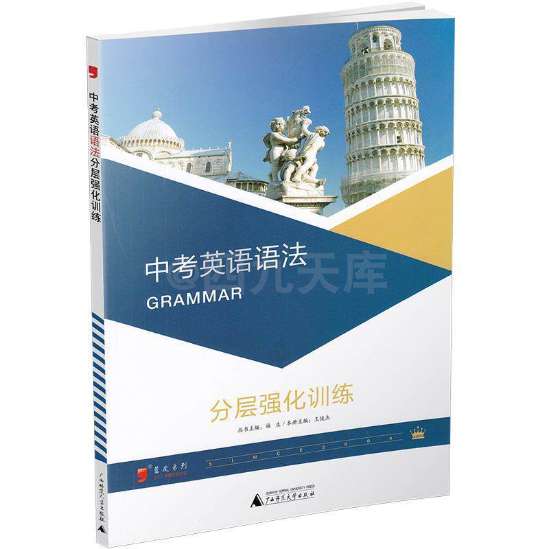 【正版书籍】 2013中考英语语法分层强化训练 王俊杰 主编 广西师范大学出版社
