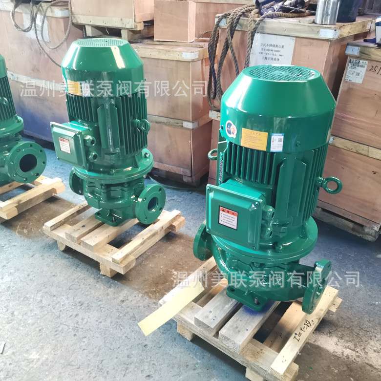 IHG100-200B不锈钢立式管道泵 耐腐蚀化工管道泵防爆304/316L