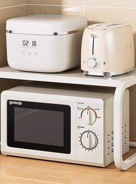 微波炉置物架多功能家用多层厨房台面烤箱支架可伸缩微波炉置物架