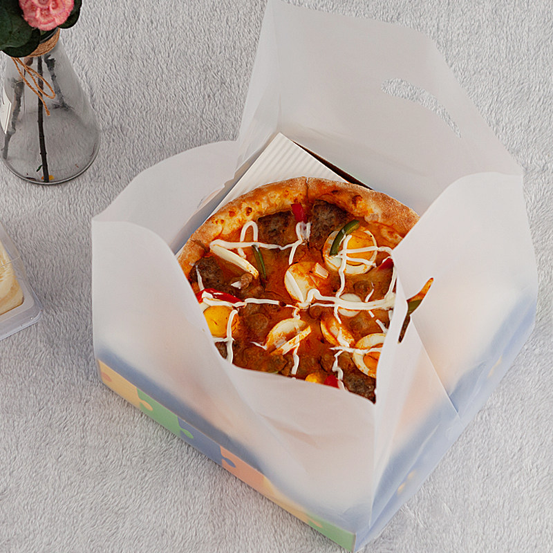 吐司披萨西点包装袋一次性透明打包袋面包店蛋糕塑料食品烘焙袋子
