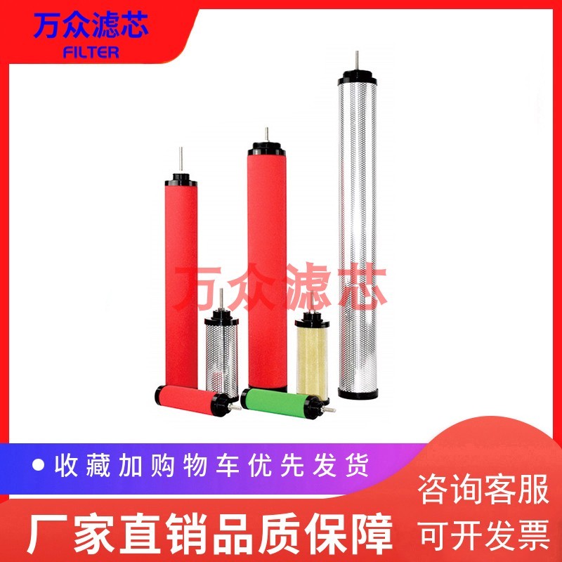 适用于干燥机压缩空气精密滤芯E1-36E3-36 FE5-36 E7-36 E9-36现