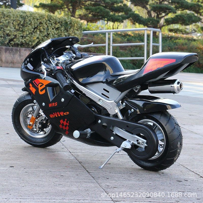 2021迷你摩托车小跑车全新款汽油趴赛小型摩托车跑车电启动 49cc