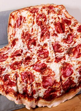 现货Tortilla Blanket 墨西哥卷饼毯子玉米烧烤毯burrito blanket