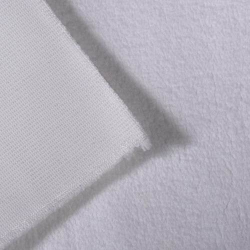 厂家纯白色细旦涤纶滚筒刷布料超细纤维油漆刷机织梭织平绒布