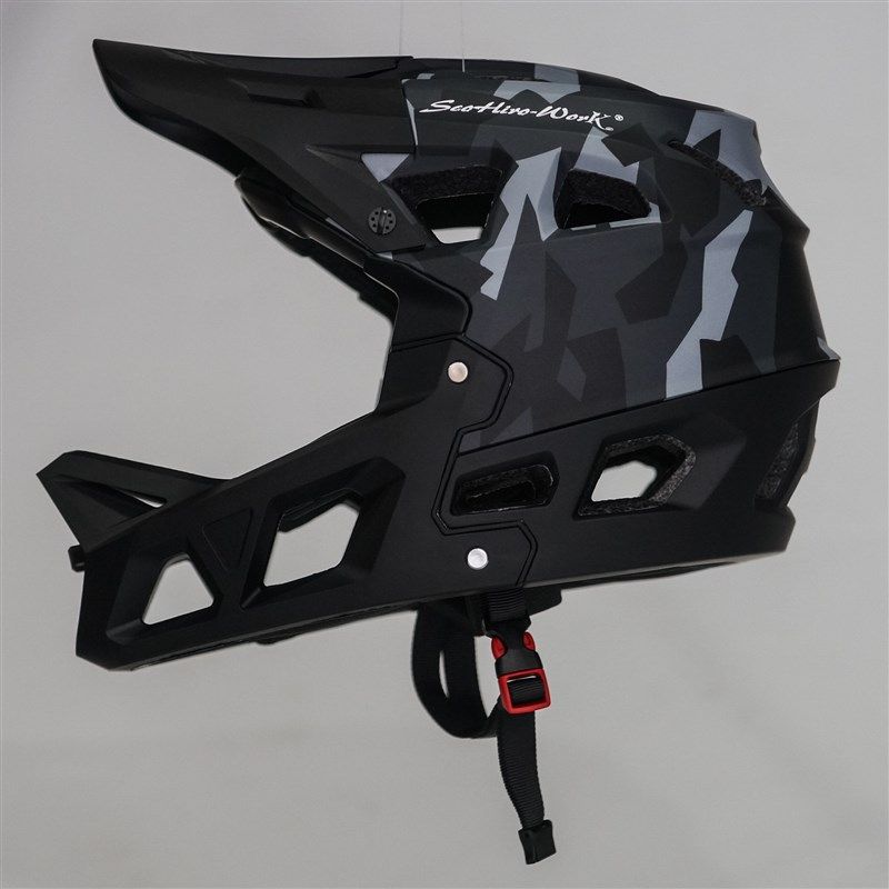 SCOHIROWORK山地DH速降BMX超轻AM越野穿越越野盔全盔骑行抖音面单