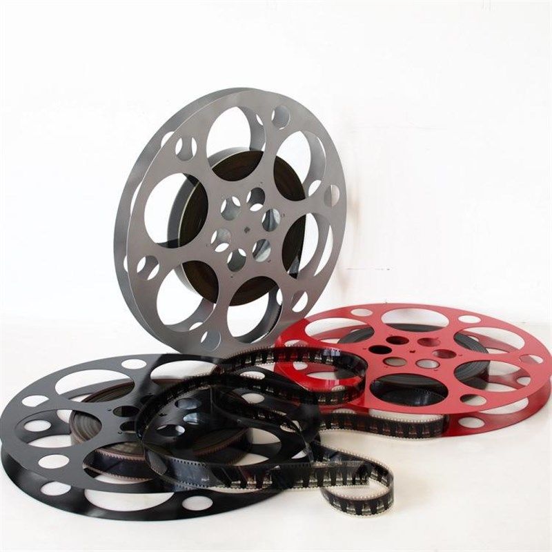 复古怀旧老电影胶片35毫米35mm电影胶片胶卷电影片夹创意道具摆