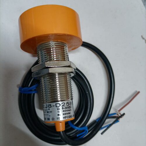 杭法接近开关传感器J8-D25B1  3线NPN常开  6-36V 25mm m24