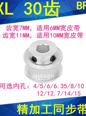MXL30齿同步轮齿宽7/11内径4 5 6 6.35 8 10 12 12.7 14 15同步带