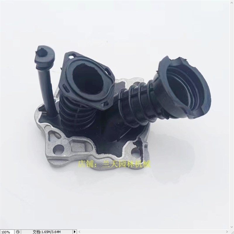 富世华450/445汽油伐木锯进气管