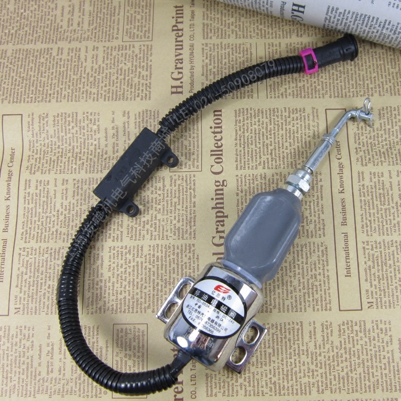 24v柴油发电机组发动机断油阀SD-003A3停车断油器电磁阀