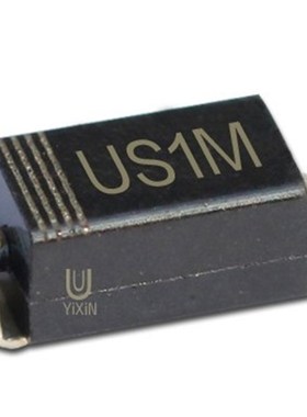 US1M 超快恢复二极管1A1000V SMA 贴片 HER107/UF4007 US1MF
