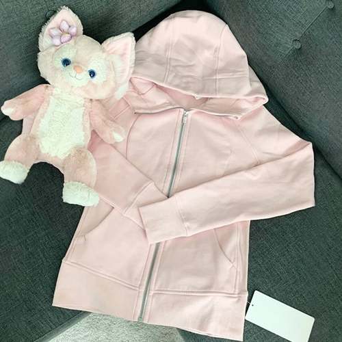 卫衣外新套女款春秋款2025修身瑜芭雪蔻QD伽闲服上衣开衫连款帽运