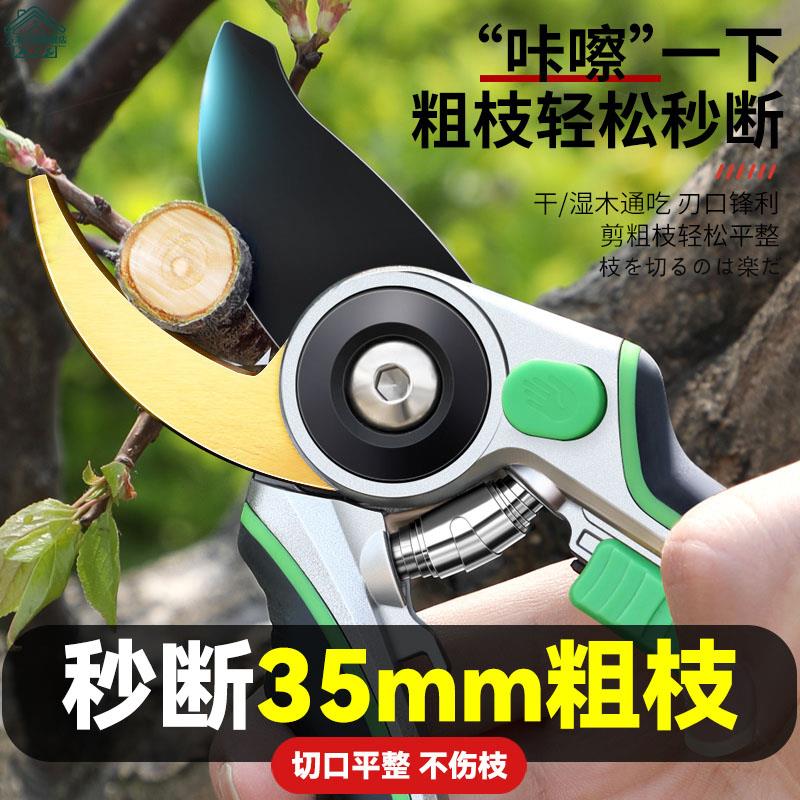 日本进口剪树枝专用剪刀园艺园林花卉果树花木剪修枝剪多功能省力