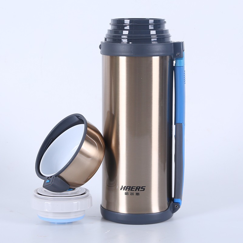 哈尔斯1800/2000毫升保温壶大容量广口壶不锈钢保温杯旅游壶