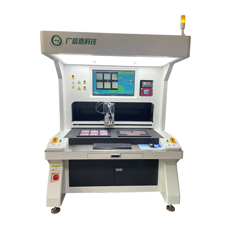 全景视觉点胶机假睫毛点胶机喷胶机高速双工位高精度大视觉打胶机