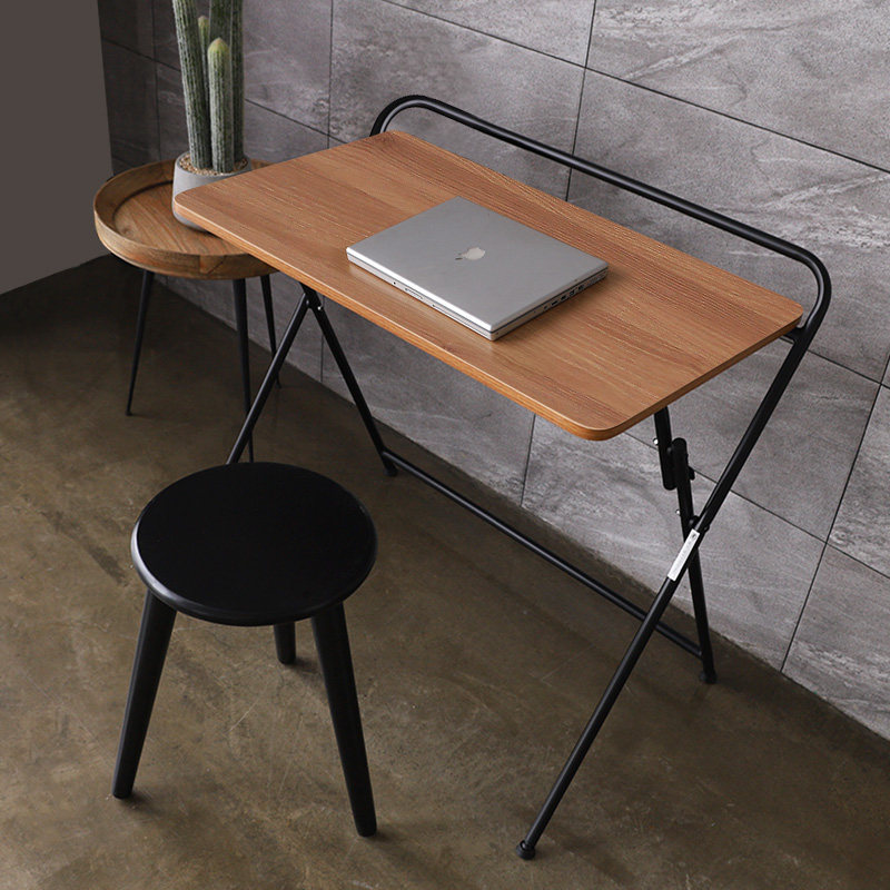 书桌小型单人员工桌子办公室简易职员工作台书房办公桌折叠电脑桌