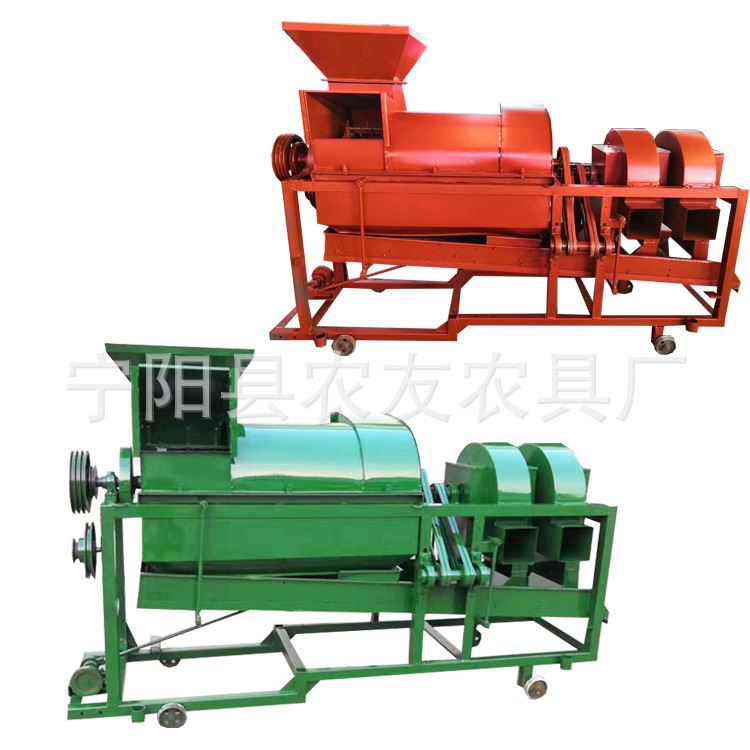 速发非洲白玉米脱粒机撕皮脱粒两用 12马力柴油机配套打谷子皂角