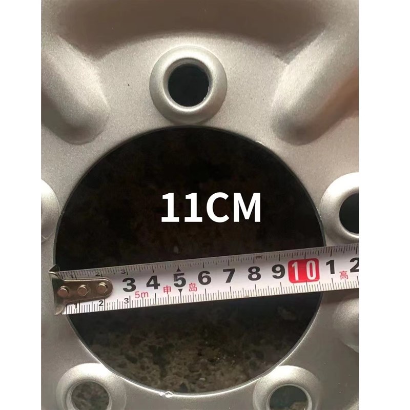 三轮车钢圈轮毂500-12三轮车加厚后钢圈轮毂5.N00-12加重后轮11斤