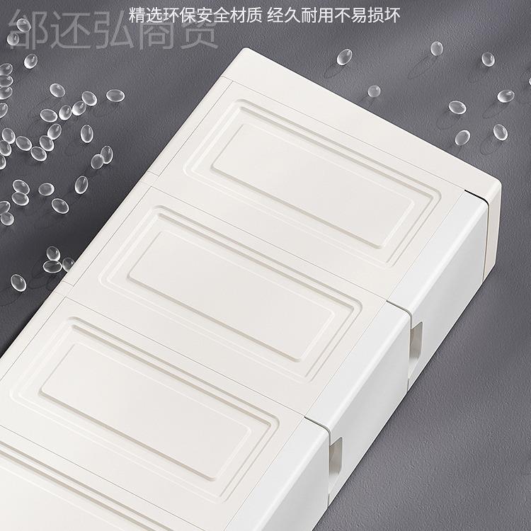 14/18/25抽cm塑夹缝收纳柜屉式卫生间厨房料层窄缝储HSH物柜多置