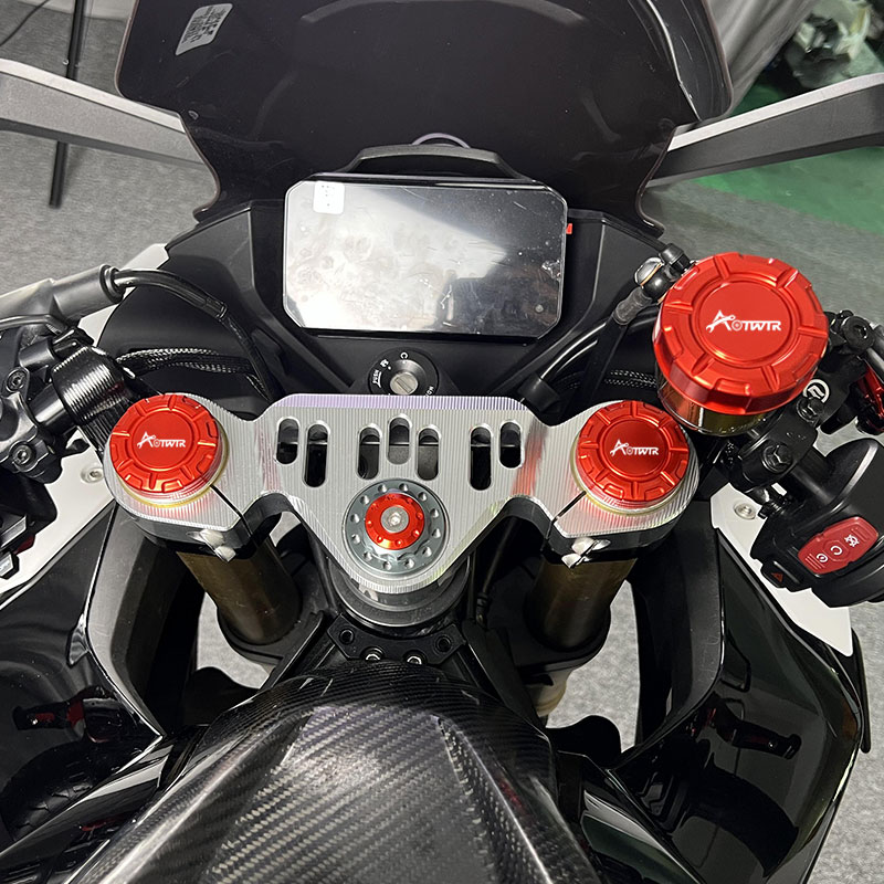 适用春风450SR改装分离手把降低手把上联板改装配件