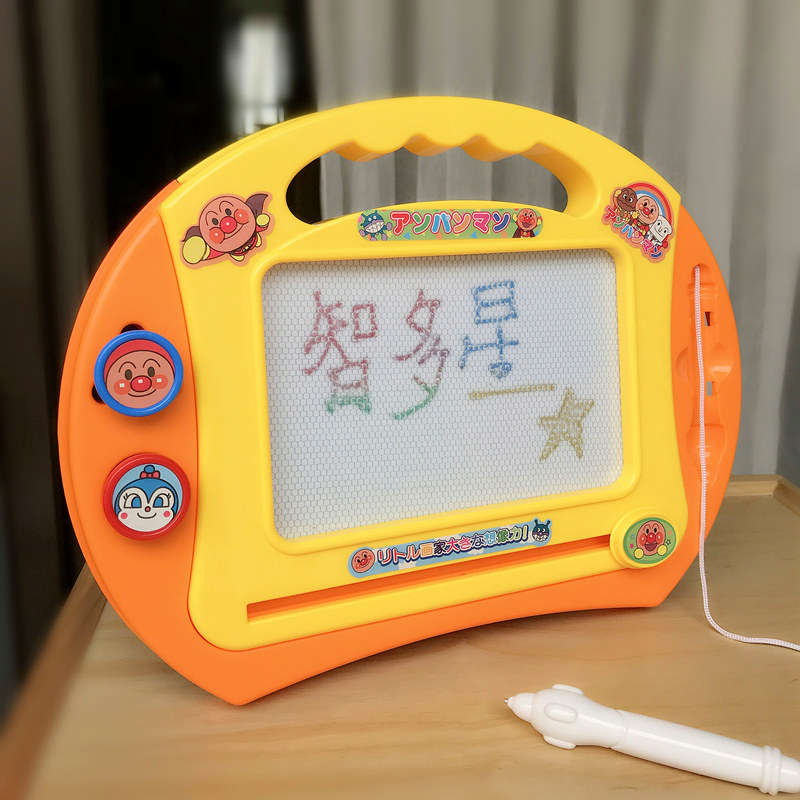 日面包超儿童印章彩色写字绘画涂鸦磁性循环使用写字板