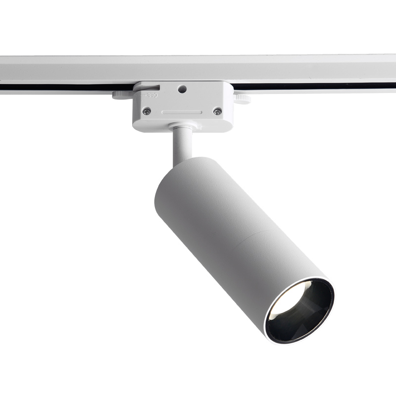 led明装轨道射灯防眩可调角度家用背景墙照画商用店铺吸顶天花灯