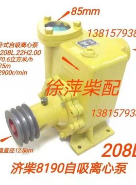 206L.22H2.00济柴6190海水泵208L.22H.00冷却水泵济南8190离心泵