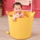 特大号儿童洗澡桶宝宝沐浴桶塑料保温泡澡桶婴儿加厚小孩可坐浴盆