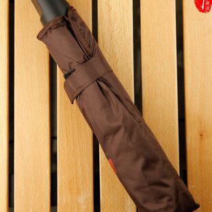 佛言佛语 杭州灵隐流通处折伞 雨伞 太阳伞 遮阳伞 红色 咖色