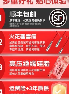 众泰T600火花塞1.5t原装T700原厂适配升级2.0t双铱金大迈X5专用X7