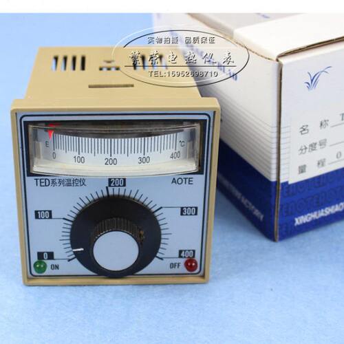 指针式温控仪 温度控制器 调节仪 温控器TED-2001 E 400℃ 300℃