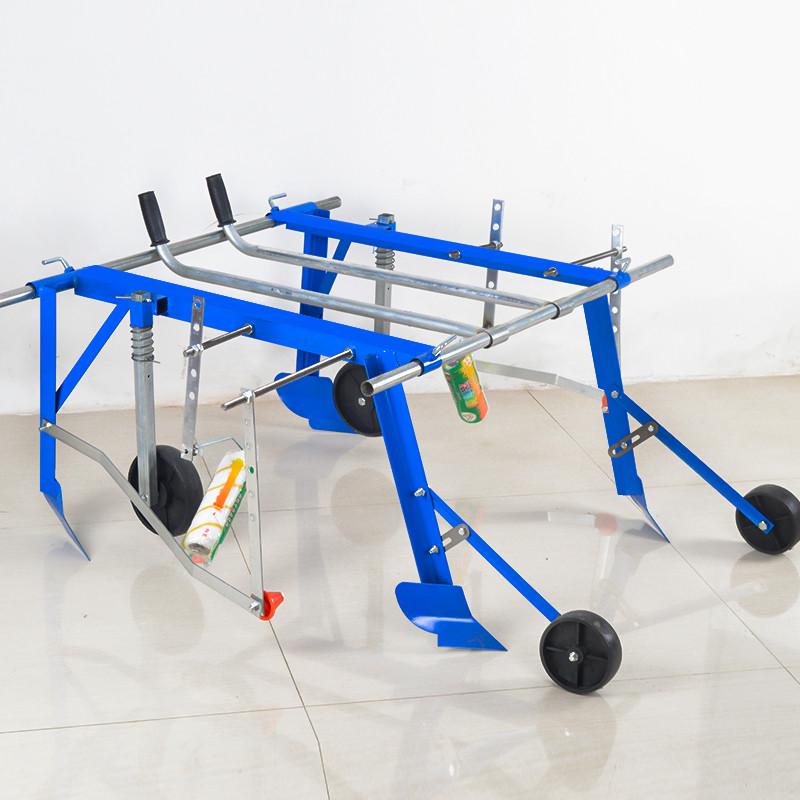 农用地膜覆盖机 人力覆膜机多y功能烤烟 高垄平垄可调土豆烟叶花