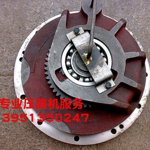压路机配件徐工220杭齿变速箱输入法兰端盖壳体输入轴总成