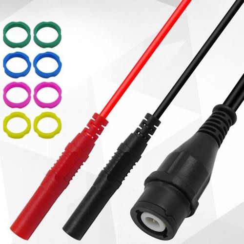 示波器测试线BNC转香蕉插头导线50欧姆电缆同轴数显表信号连接线