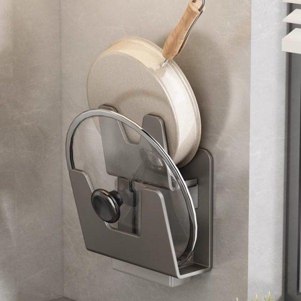 免打孔锅盖架菜板砧板架厨房置物架家用收纳架子壁挂式放置器神器,厨房/烹饪用具,锅盖架/锅盖收纳垫,淘宝优惠券,粉丝福利购,淘宝优惠卷