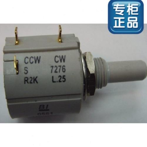 进口美国 BI精密多圈电位器 7276 R1K 2K 5K 10K 20K50K100K 10圈