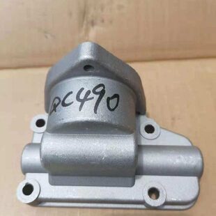 全柴QC490发动机节温器下座新柴498BT节温器壳上三孔连接四出水口