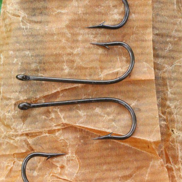 不锈钢色钓黑鱼钩有孔带圈有倒刺长柄大物钩下夜钩黑鱼钓锋利排钩,户外/登山/野营/旅行用品,鱼钩,淘宝优惠券,粉丝福利购,淘宝优惠卷