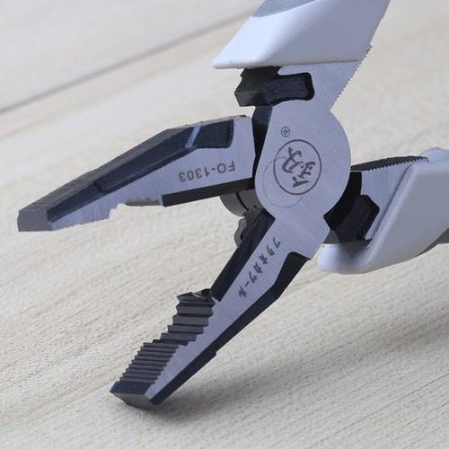 老虎钳钳子钢丝钳电工尖嘴钳工业级斜口特种手钳省力手钳电工工具