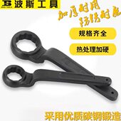 波斯重型单头梅花扳手弯柄敲击扳24