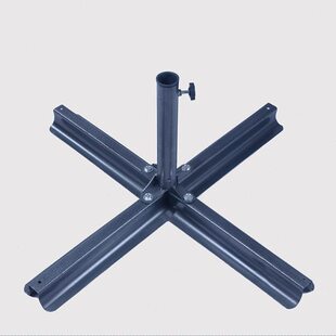 太阳伞摆摊伞固定十字便携折叠底座户外遮阳伞广告伞金属撑伞支架