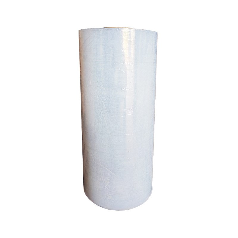 pe拉伸膜母卷五倍拉伸缠绕膜机用拉伸膜包装膜围膜工业保鲜膜定制