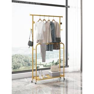 挂架落室地SOF卧室约现代房间轻奢家用内多功简能立式 衣可移动衣