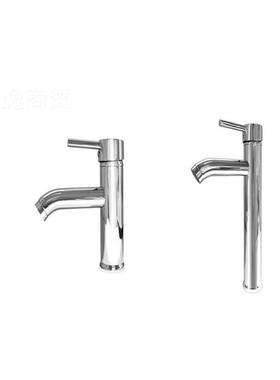 不锈钢热冷水龙头 欧式黑色 NON台上盆洗手盆龙头卫生间水面盆水