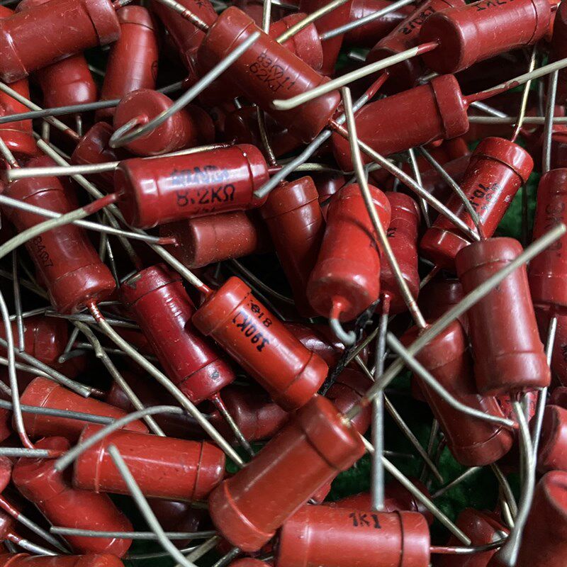 2w金属膜军工大红袍电阻电子管胆机功放发烧系列电阻1包价约170个