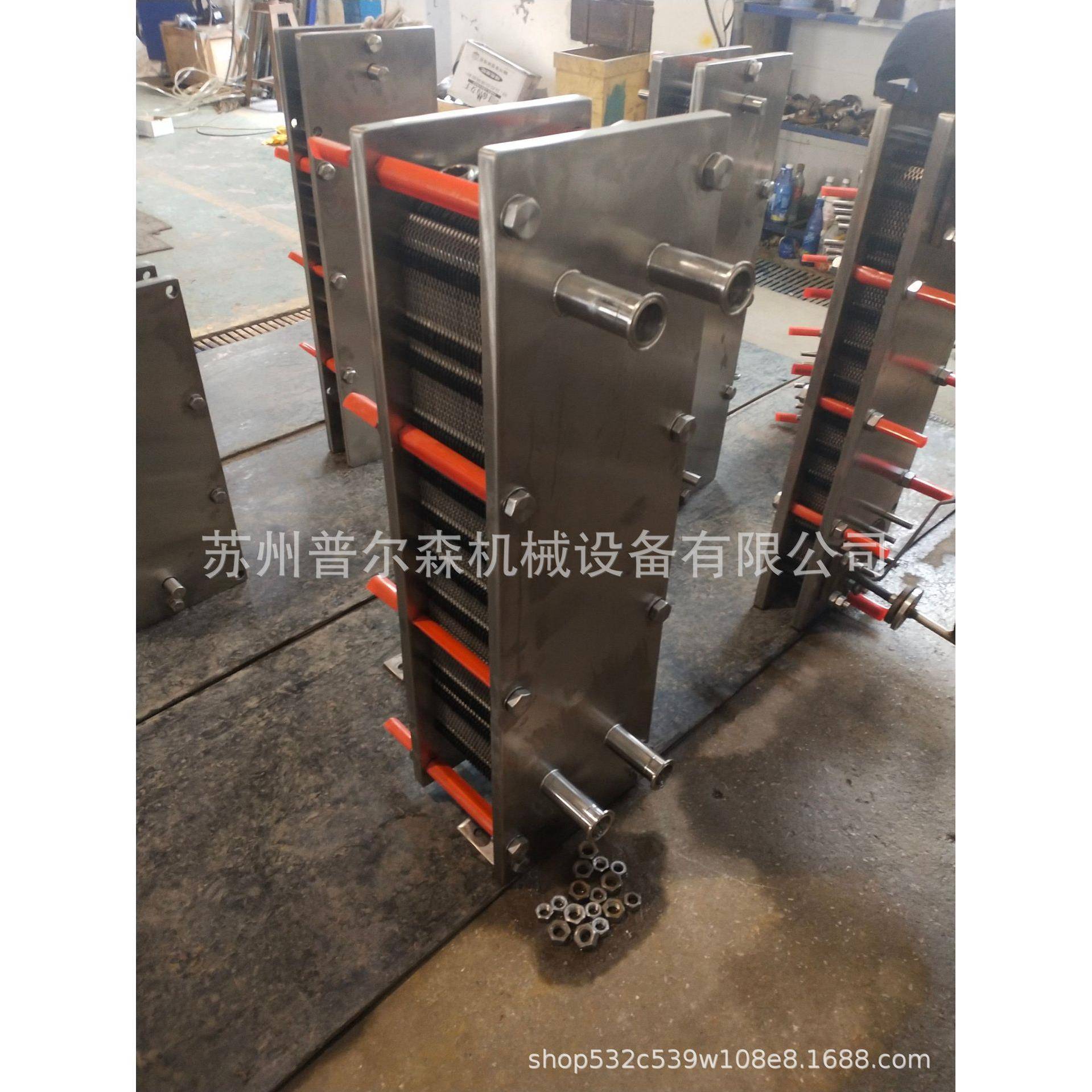 包不锈钢板式换热器饮料机械配套多段式可拆热交换器