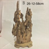 鱼缸造景材料 饰材料 桌面意境摆件 风化木沉水木装 自然朽木摆件