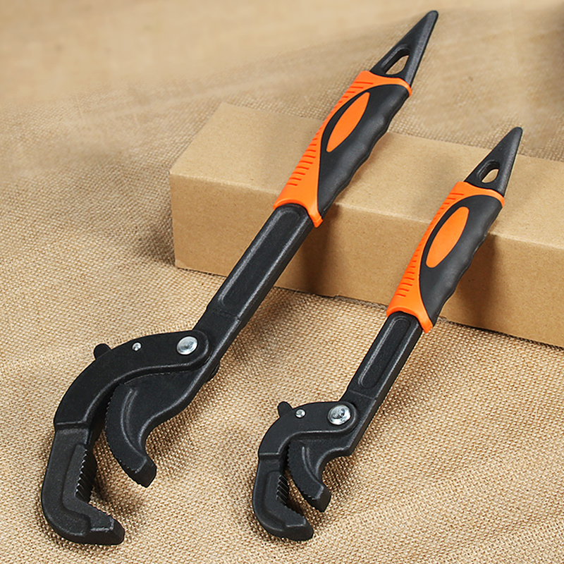 万能扳手活口活动万用管钳德国多功能板子水龙头快速开口扳手套装