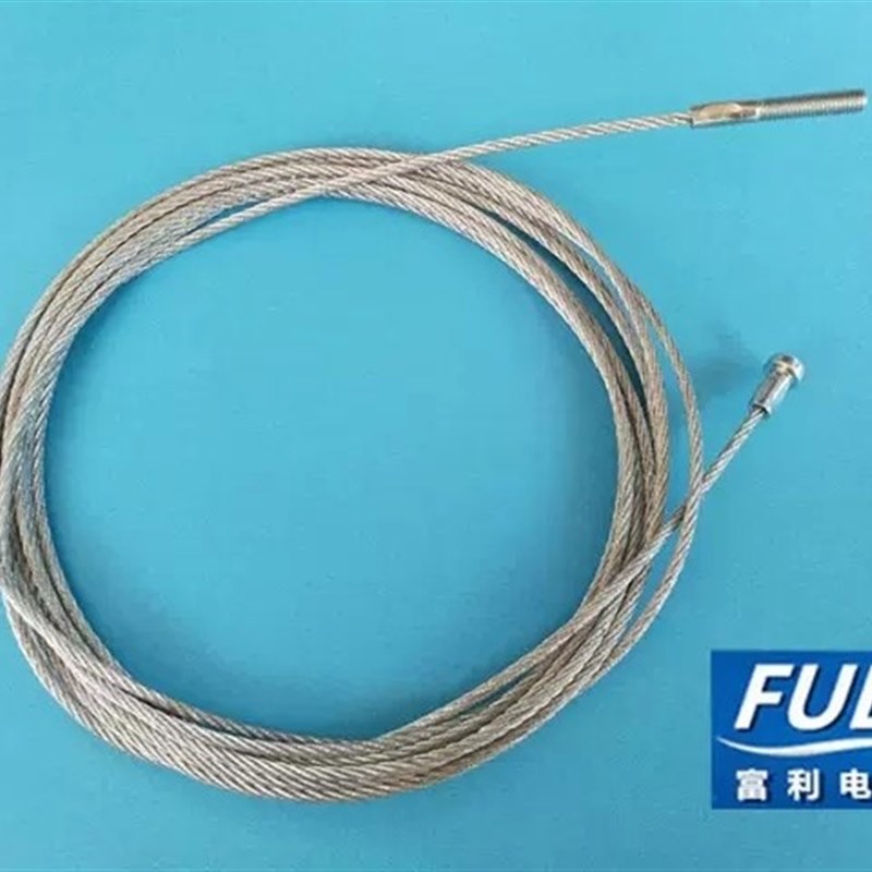 四川快速电梯钢丝绳/快速厅门钢丝绳/电梯门机钢丝绳电梯配件门绳