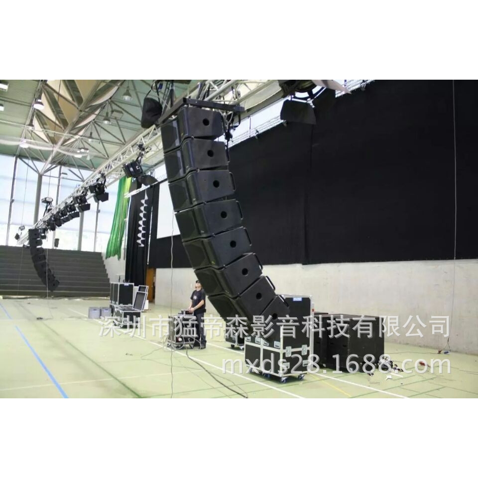 猛帝森/MXD 户外演出音响双十二寸无源线阵列三分频音箱MLA